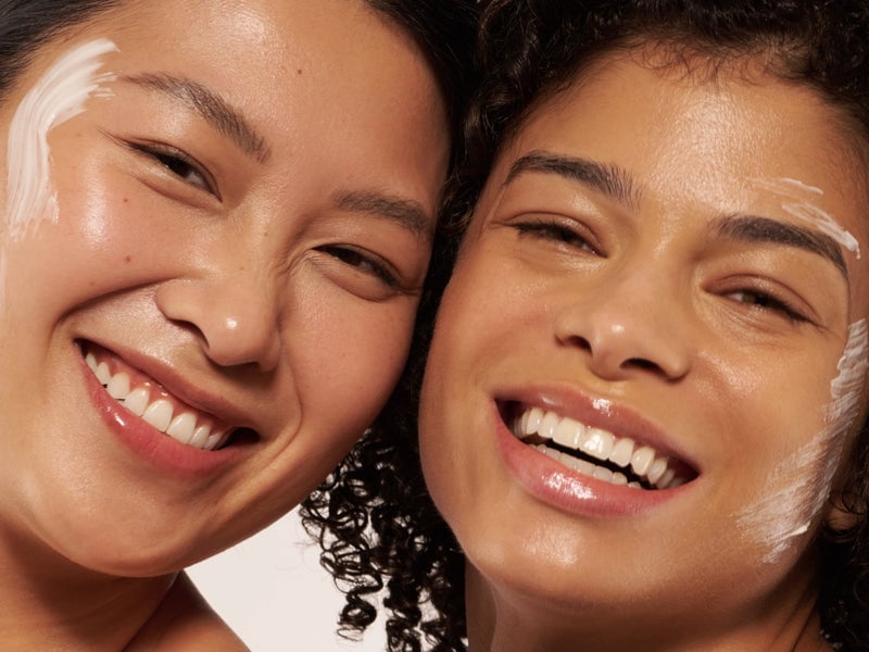 two girls next to eachother